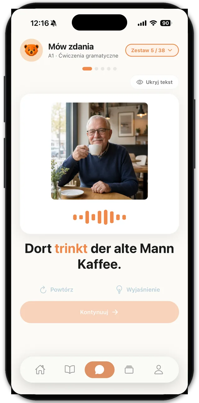 Mów pełnymi zdaniami